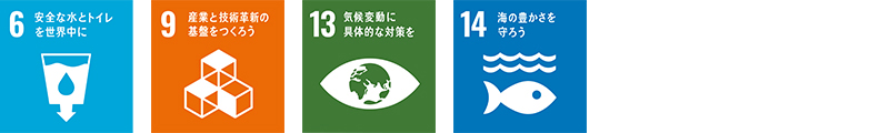 SDGs6_9_13_14アイコン